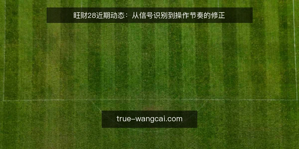 旺财28近期动态：从信号识别到操作节奏的修正 — 眼下旺财28的资讯热度在回升 配图